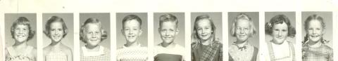 third grade 1950 penngrove