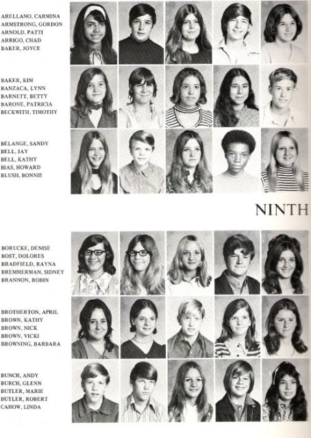 Glenridge Jr high 1972 yearbook