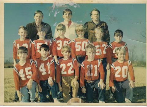 FOOTBALL TEAM I COACHED 1972 TOOK FIRST CITY