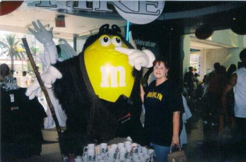 April - Yellow M&M