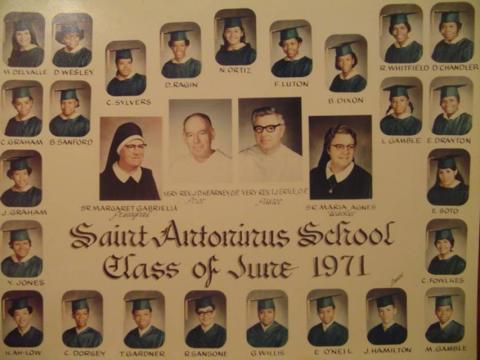 8th Grade Class Picture 1971