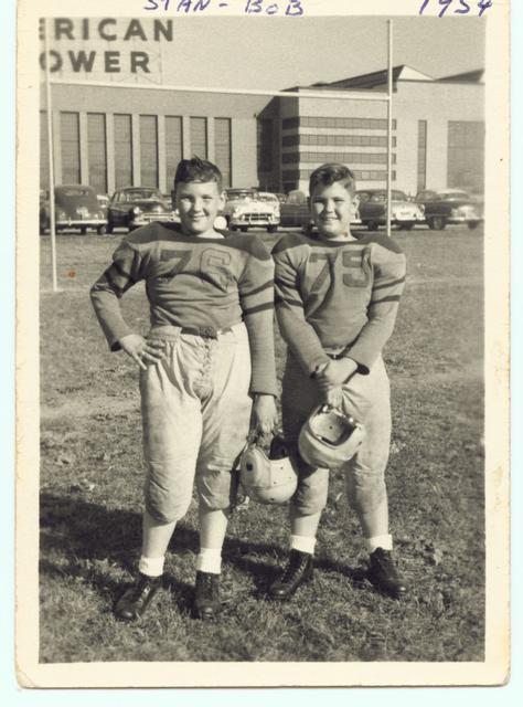 Stan and Bob Zielinski - 1954