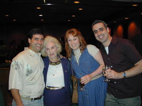 Frank, Mrs. Russo, Ann and Ray