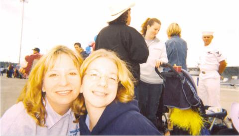 Me & Elizabeth at Homecoming 2003