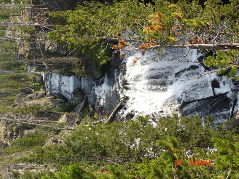 Yellowstone waterfall