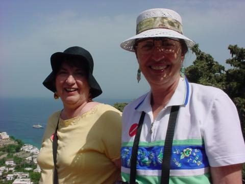 Diana & Dee (sister)Isle of Capri, Italy