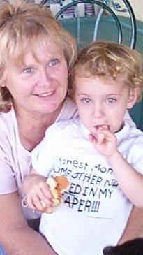 grandma and Aidan  ( sept 2003 )