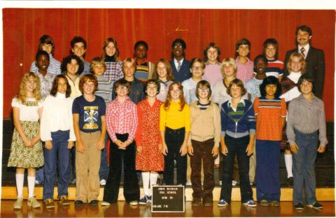 Class Picture 1978-79 Grade 7M