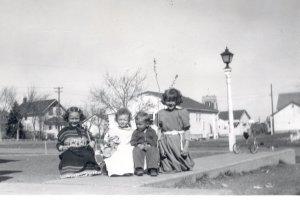 Carole and Phyllis and Neighborhood Kids