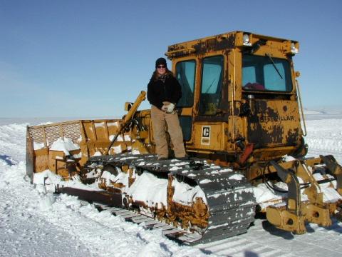 Pushing Snow