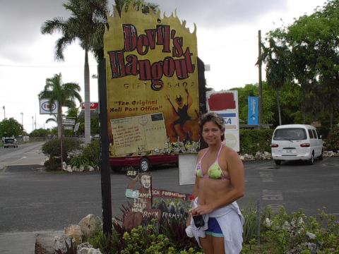 Visit to "HELL" G/Cayman island