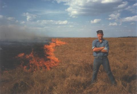 Fire on the plains