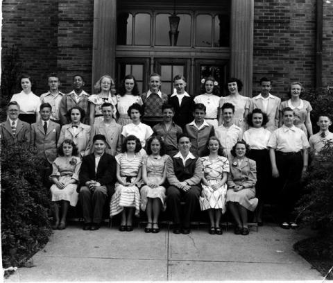 Graduation class of 1948