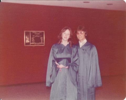 me & Cindy Grads