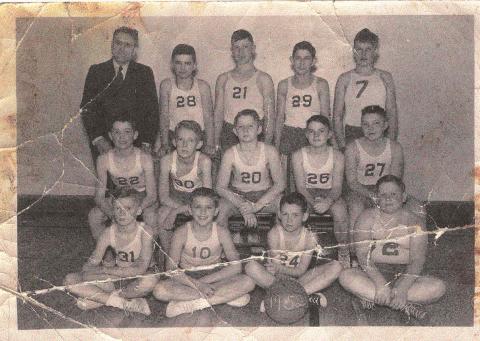 Grade School Basketball 1954