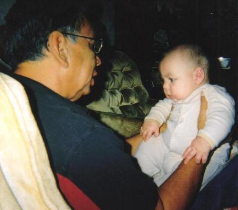 with grandpa