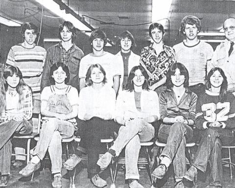 Abbott Technical High School Class of 1979 Reunion - Print Shop---Junior Year