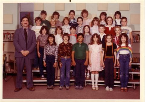 Mr. Young's 5th Grade Class 1981