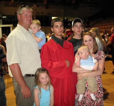 My Family at Troy's Graduation