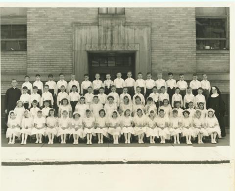 St. Joseph School Class of 1957 Reunion - 1st Communion class  of 57