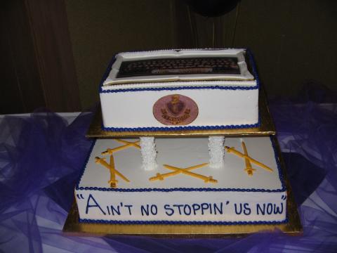 Reunion Cake -- Front