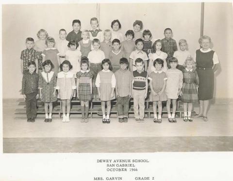 Dewey Avenue School 2nd Grade 1966
