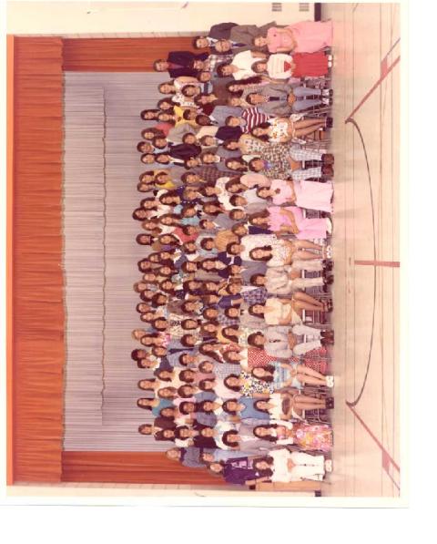 Grade 8 Graduation 1974 - Sideways