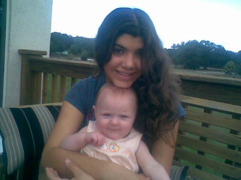 2008 My daughter & her baby cousin