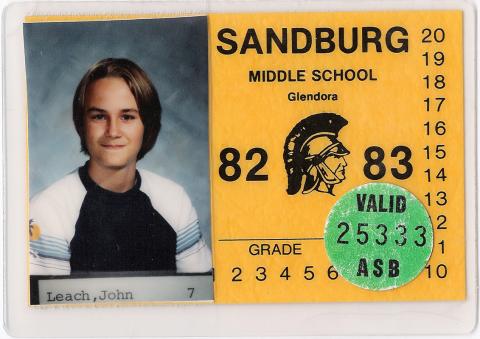 SANDBURG ID CARD