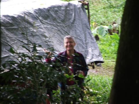 Ellen in camp,2005