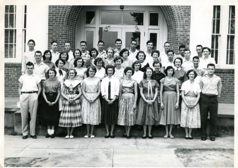 Dry Prong High School Class of 1956 Reunion - Class of 1956 Photos