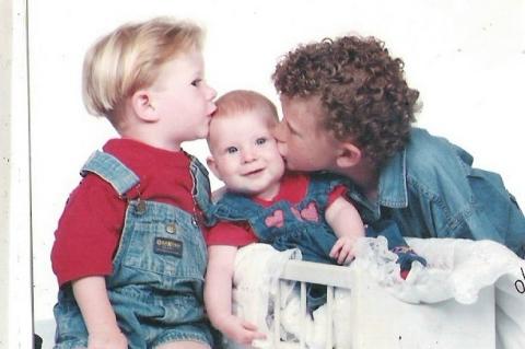 RUSTY, ELIJAH AND GRACE WHEN THEY WERE S