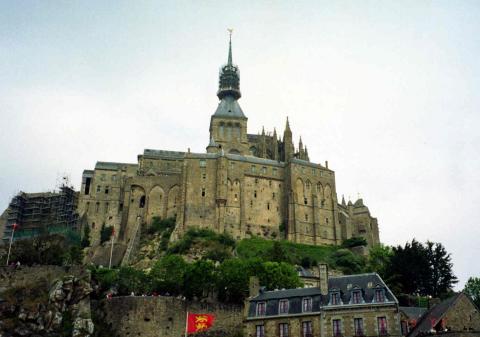 Mont St Michel in  France