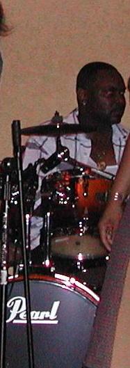 mike Mc Cain on drums