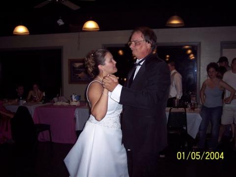 Damn near dying father in law dancing with new daughter