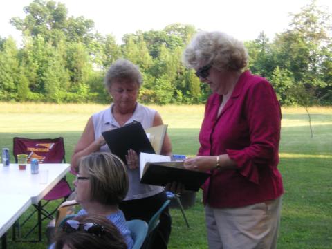 Janet Rutherford, Janet Wetsell, Mary Kay Frye Graham