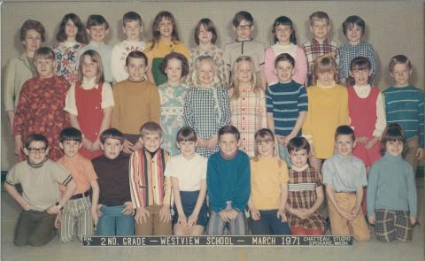 Mrs. Johnson's 2nd Grade Class 1970-71