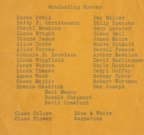 The Class of 1962