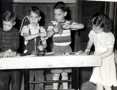 Kindergarden 1951: Who are they?