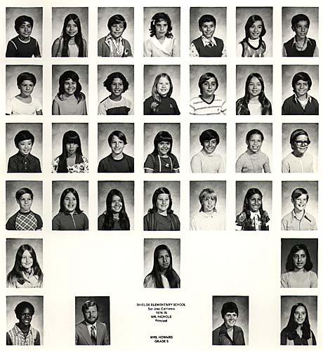 Mrs. Howard's Class, 1974-1975