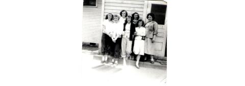 1949-1950 Birds, IL  Eighth Grade Girls 001