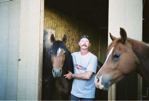 Rob with our "Kids"