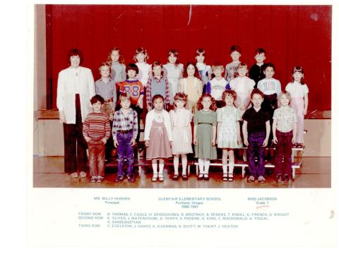 First grade 1980