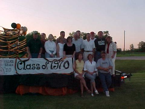2003 All School Reunion our parade float