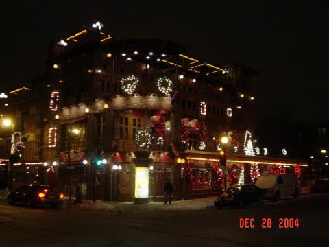 Montreal at night