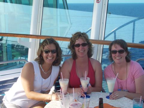 Me, Kellie and Whitney - TPC Cruise