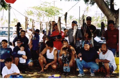 United Fishing Agency crew back from Nuuanu catfishing!