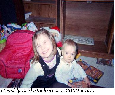 cassidy and Mackenzie 2000 xmas