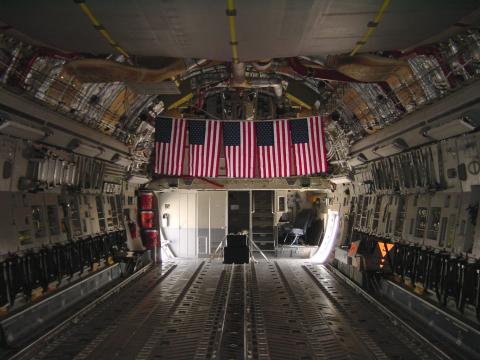 C-17 Flags flown over Iraq