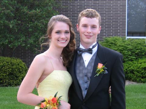 My son & girlfriend going to prom